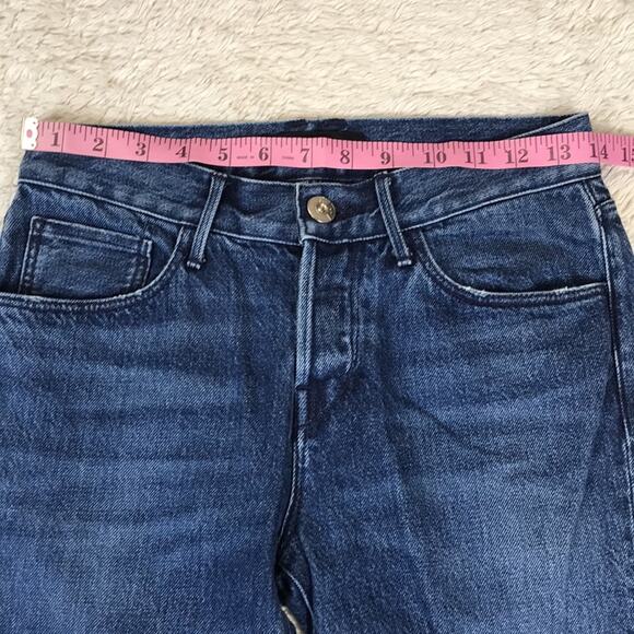 Anthropologie 3x1 Jeans Straight Denim Jean Fringe Boho Festival Artsy Western - Picture 10 of 12